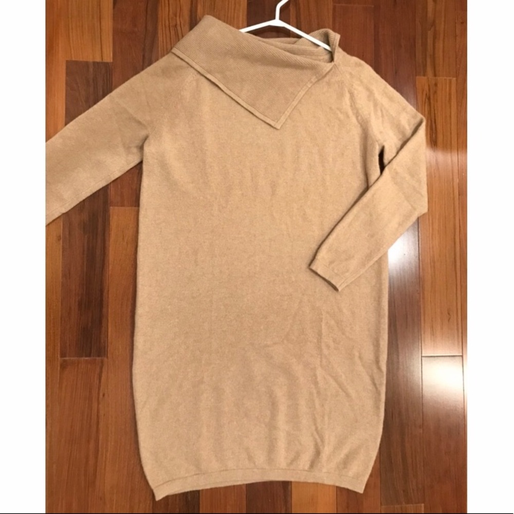 MaxMara cashmere brown dress
